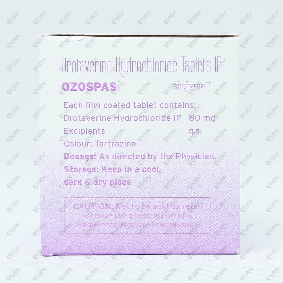 Ozospas Tablet 10's