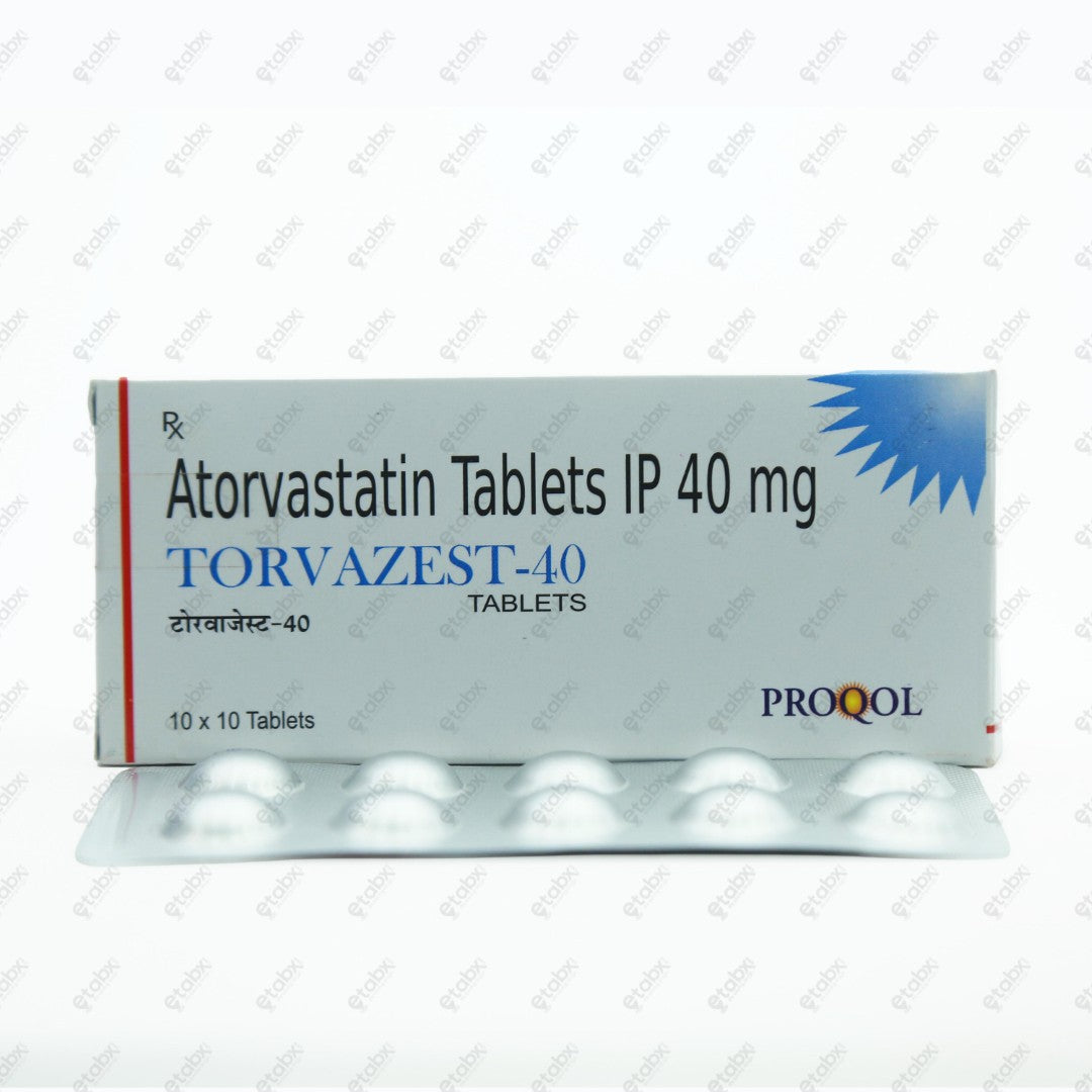 TORVAZEST 40mg Tablets (10's)