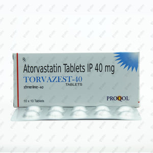 TORVAZEST 40mg Tablets (10's)