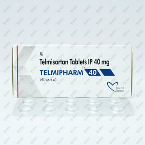 Telmipharm 40mg Tablet 10's