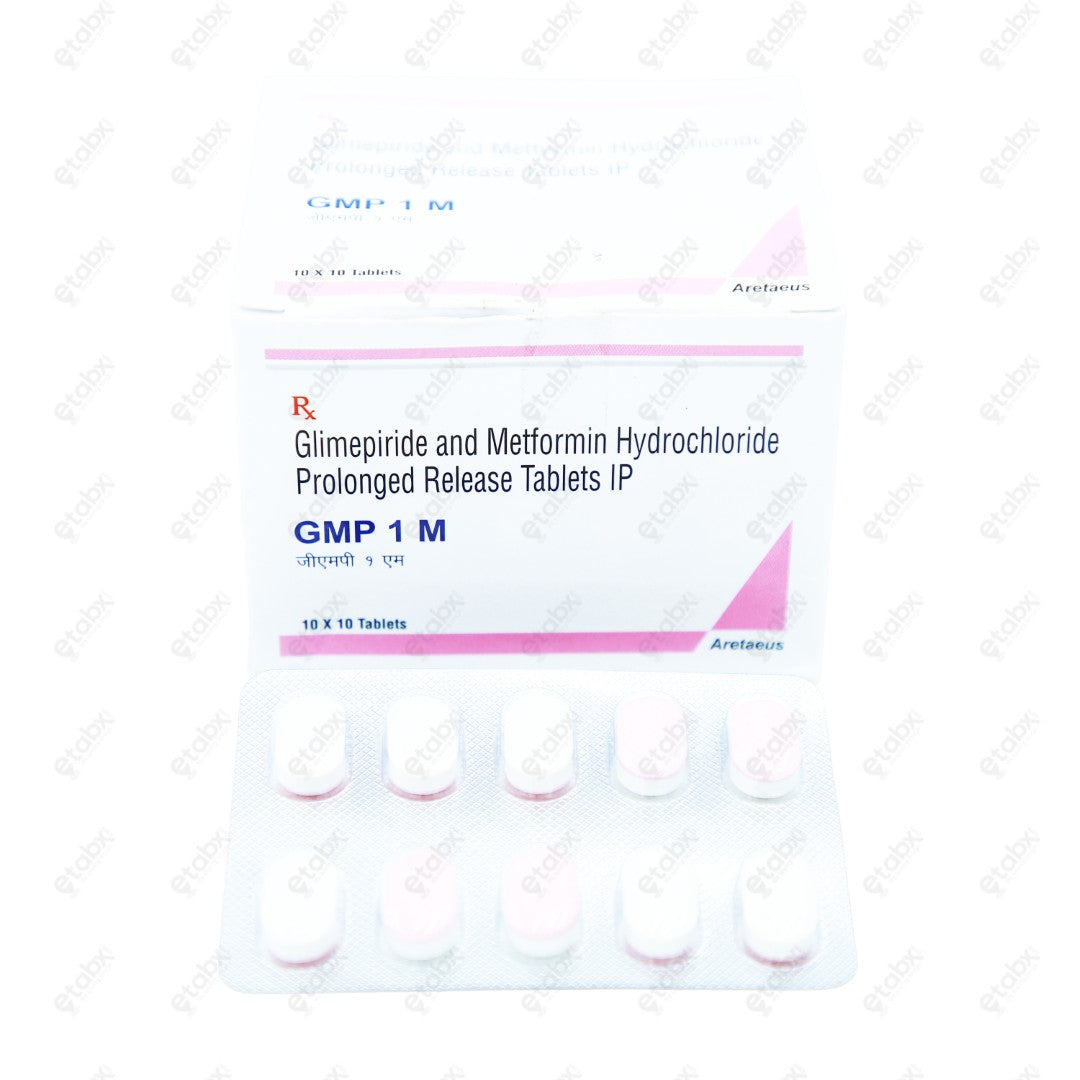 GMP 1 M Tablet 10's