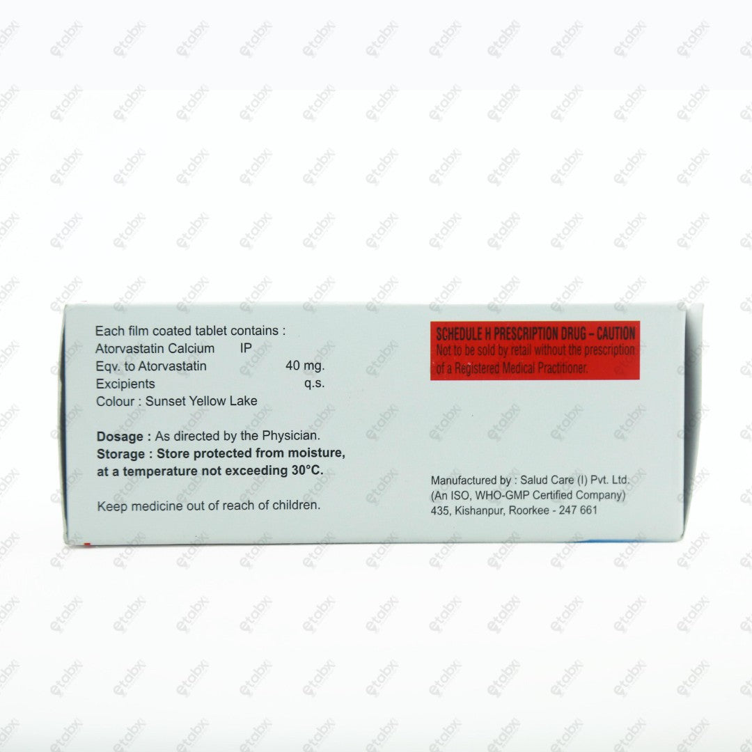 TORVAZEST 40mg Tablets (10's)