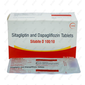Sitabite D 100/10mg Tablet 10's