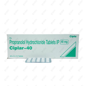 Ciplar 40mg Tablet 15's