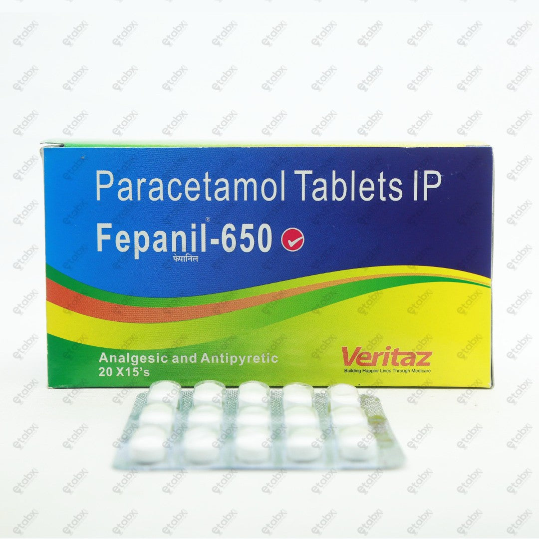 Fepanil 650mg Tablet 15's
