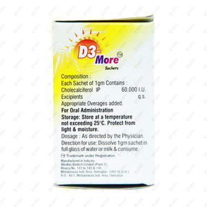D3 More 1gm Sachet