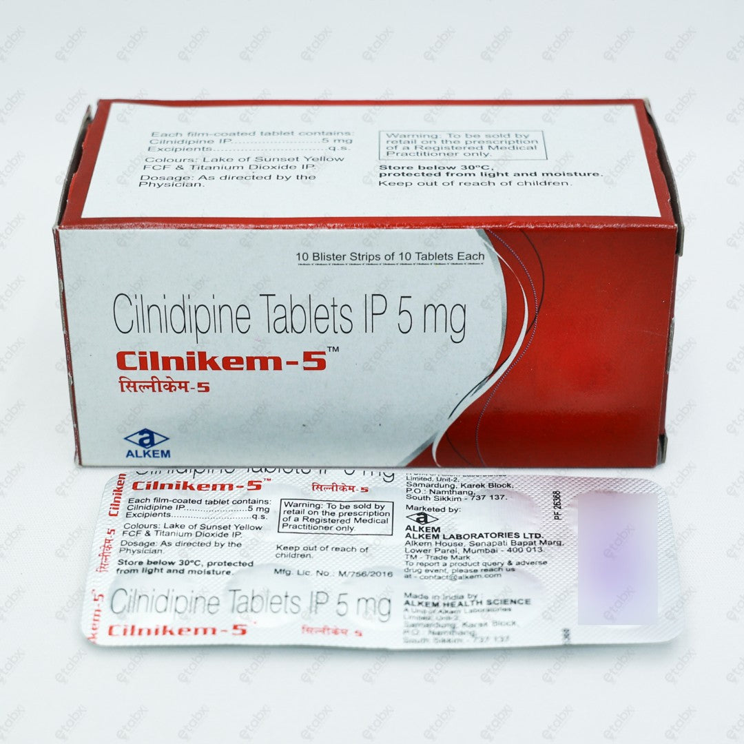 CILNIKEM 5MG Tablet 10'S