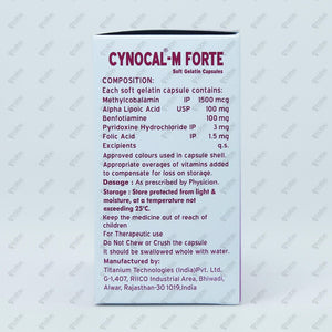 Cynocal M Forte Capsule 10's