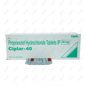 Ciplar 40mg Tablet 15's
