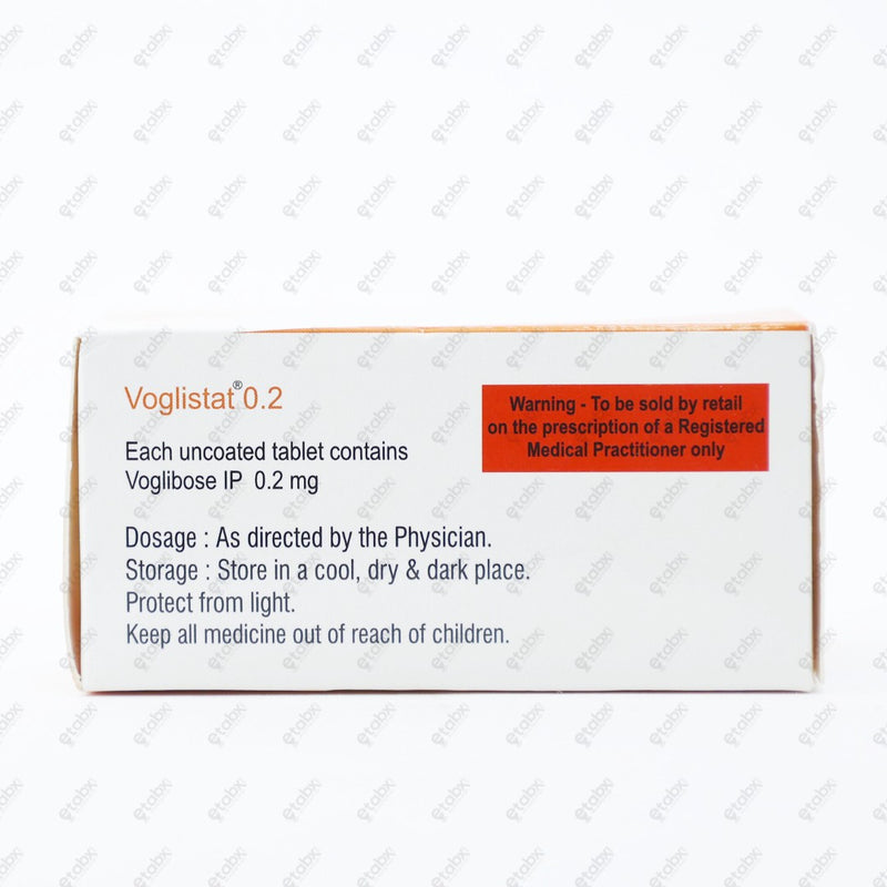 VOGLISTAT 0.2 Tablet 10's