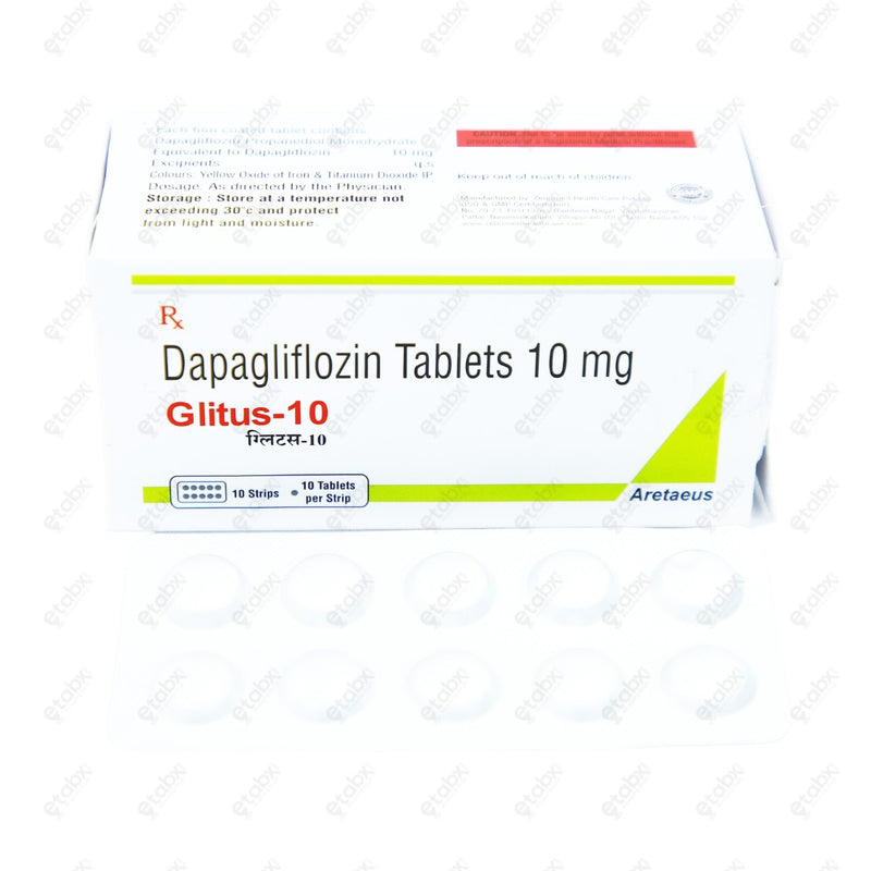 Glitus 10mg Tablet 10's