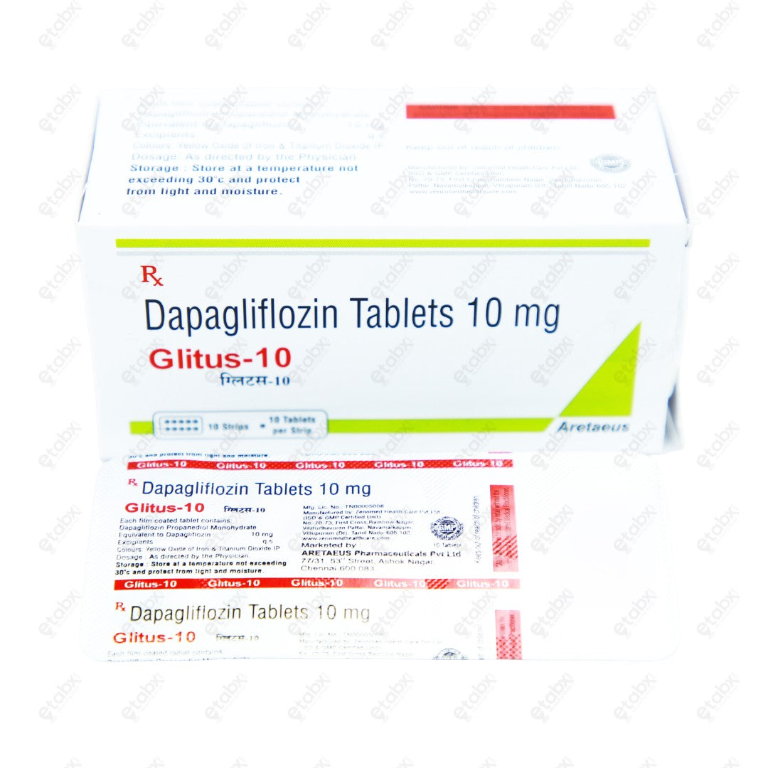Glitus 10mg Tablet 10's