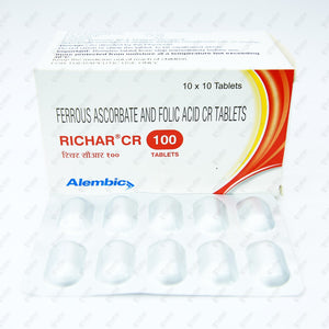 RICHAR CR 100MG Tablet 10's