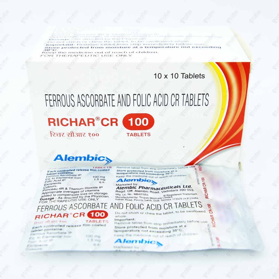 RICHAR CR 100MG Tablet 10's