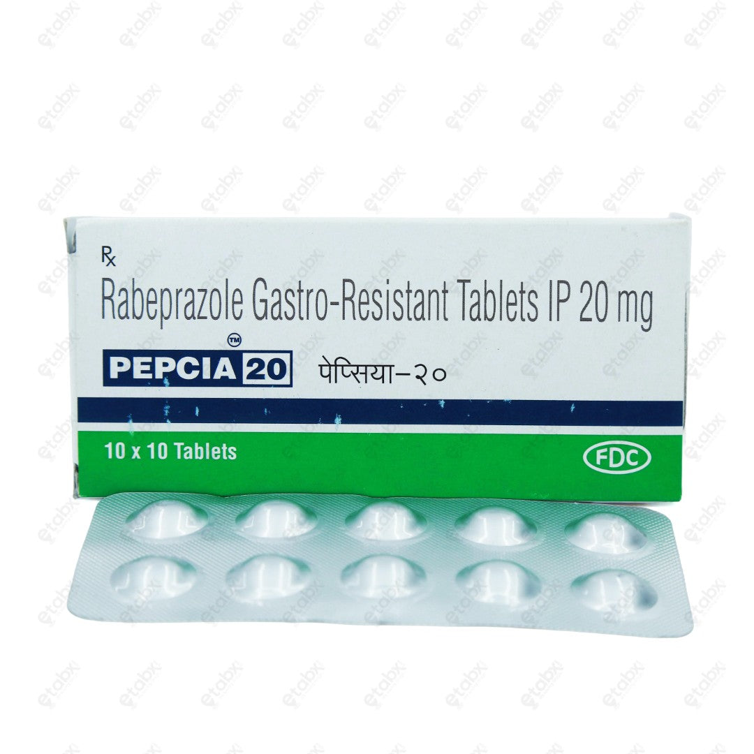 Pepcia 20mg Tablet 10's