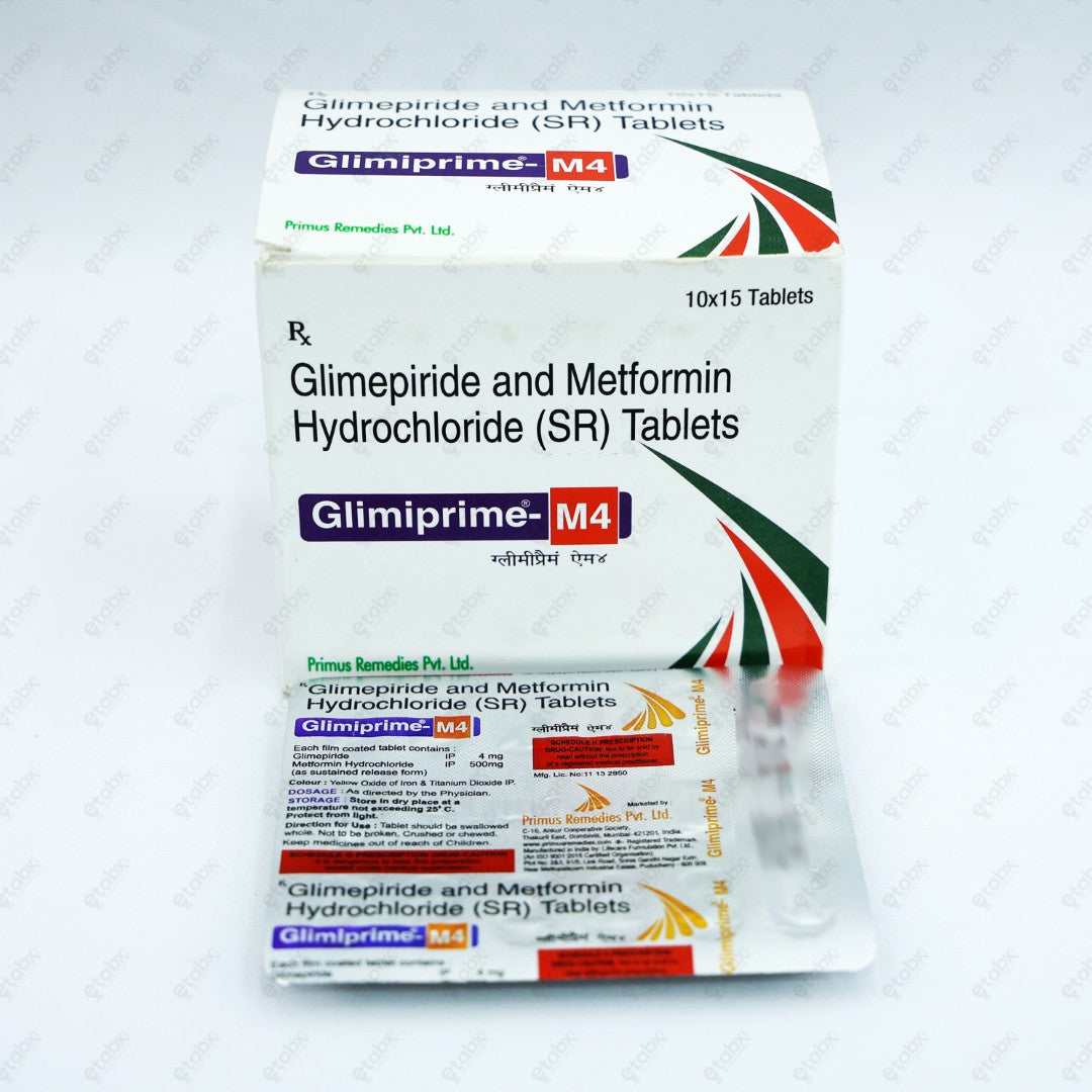 Glimiprime M4 Tablet 15's