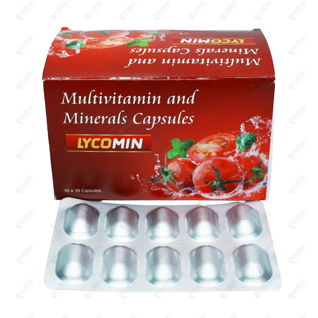 Lycomin Capsule 10's
