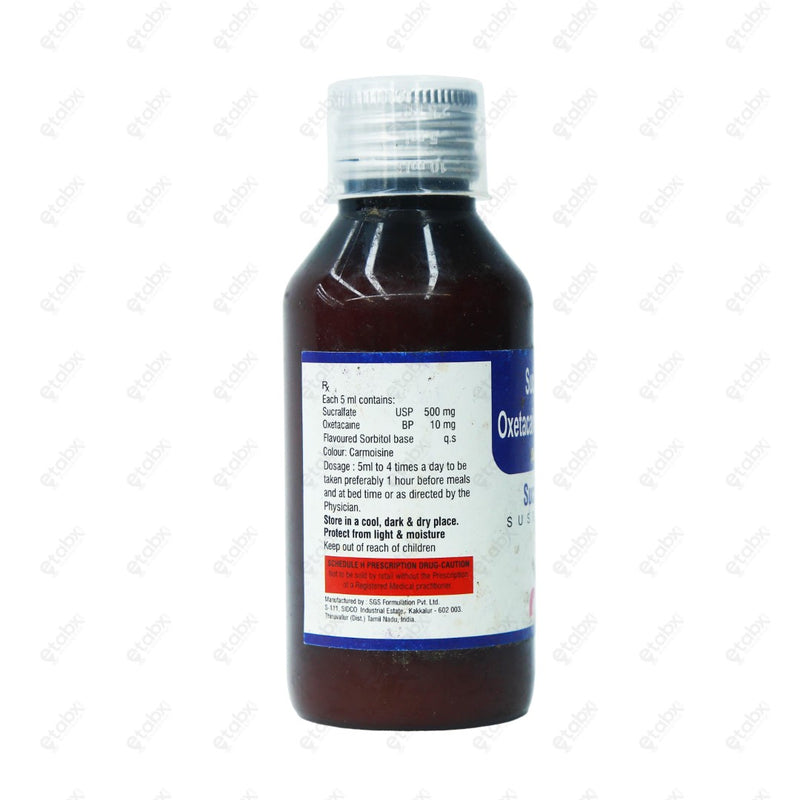 SUCRAHEAL O Syrup 100ml