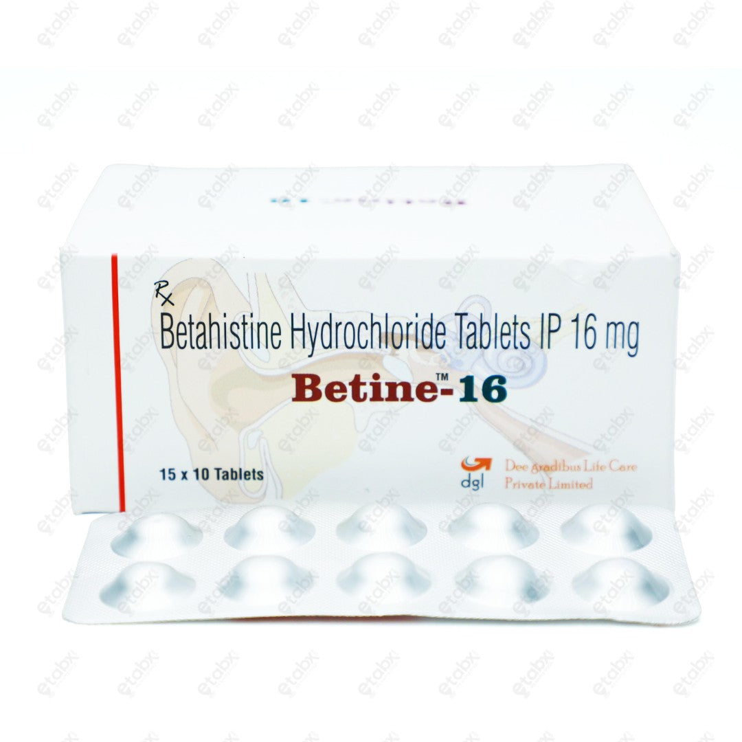 Betine 16mg Tablet 10's