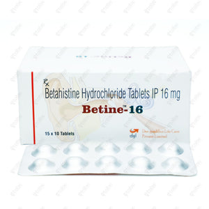 Betine 16mg Tablet 10's