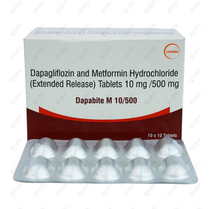 DAPABITE M 10/500mg Tablet 10