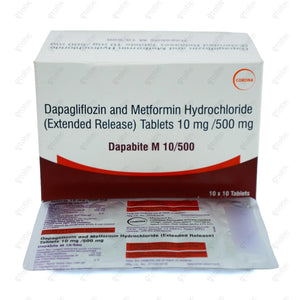 DAPABITE M 10/500mg Tablet 10