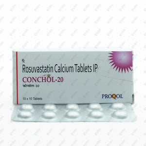 CONCHOL 20mg Tablets (10's)