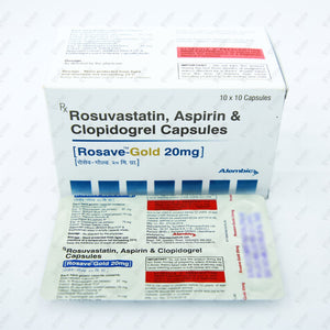 ROSAVE GOLD 20MG Capsules 10's
