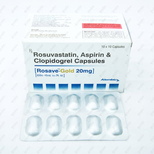 ROSAVE GOLD 20MG Capsules 10's