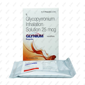 Glynium 25mcg Respules 5x2ml