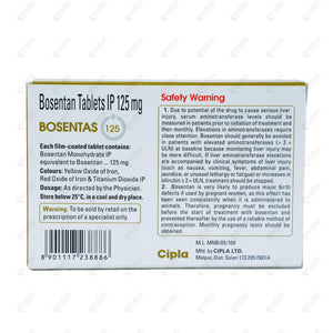 Bosentas 125mg Tablet
