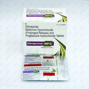 Glimiprime MP2 Tablet 15's