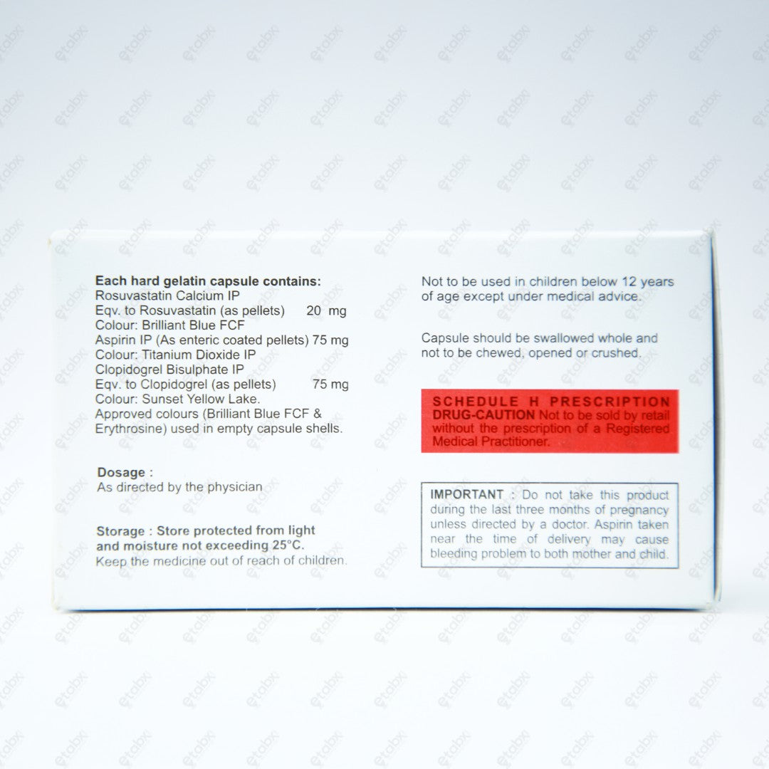 ROSAVE GOLD 20MG Capsules 10's