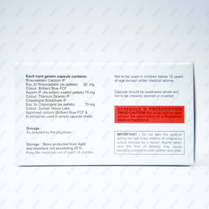 ROSAVE GOLD 20MG Capsules 10's