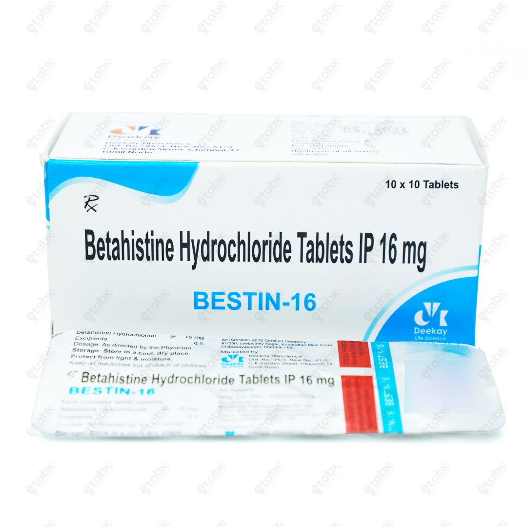 Bestin 16mg Tablet 10's