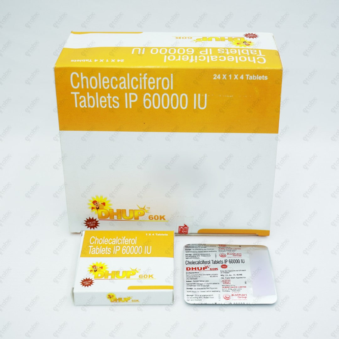 DHUP 60K 4's Tablets