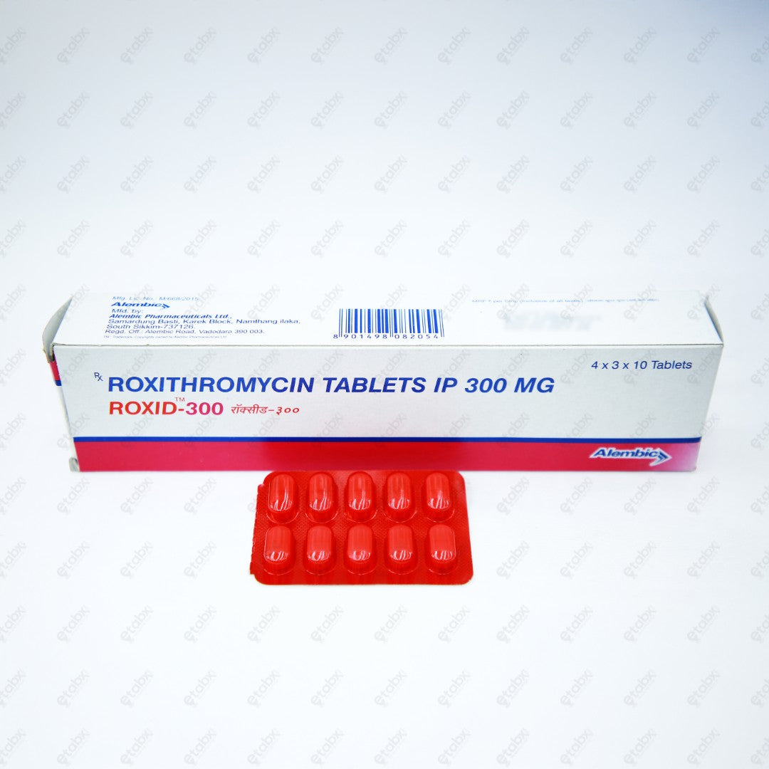 ROXID 300MG Tablets 10's