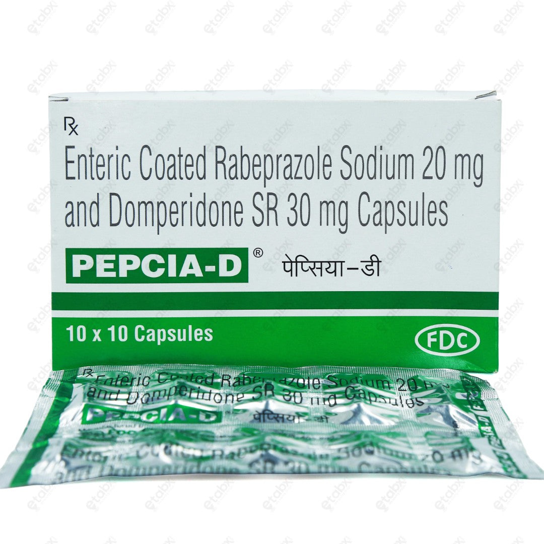 Pepcia D Capsule 10's