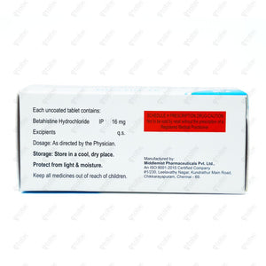 Bestin 16mg Tablet 10's