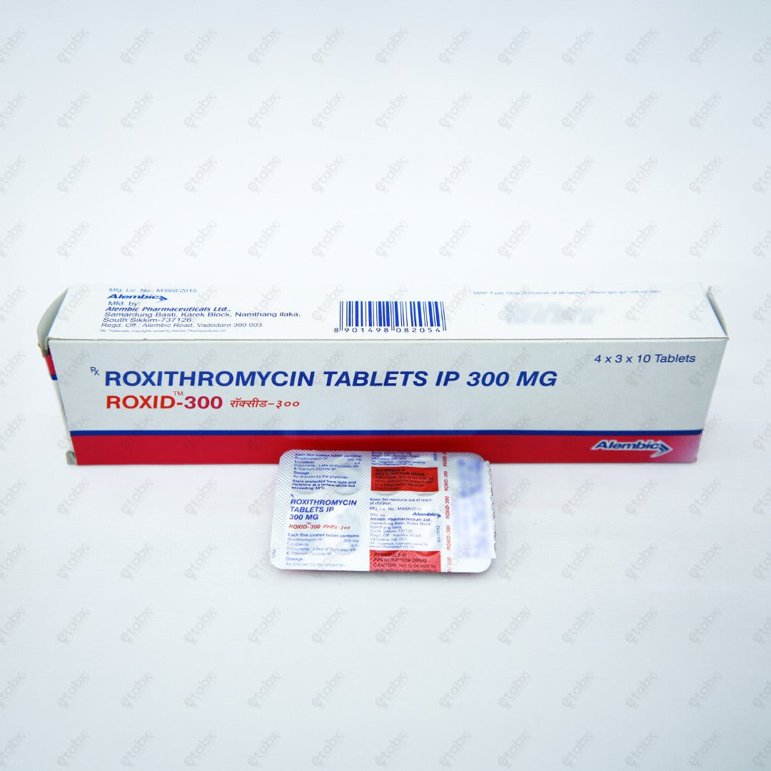 ROXID 300MG Tablets 10's