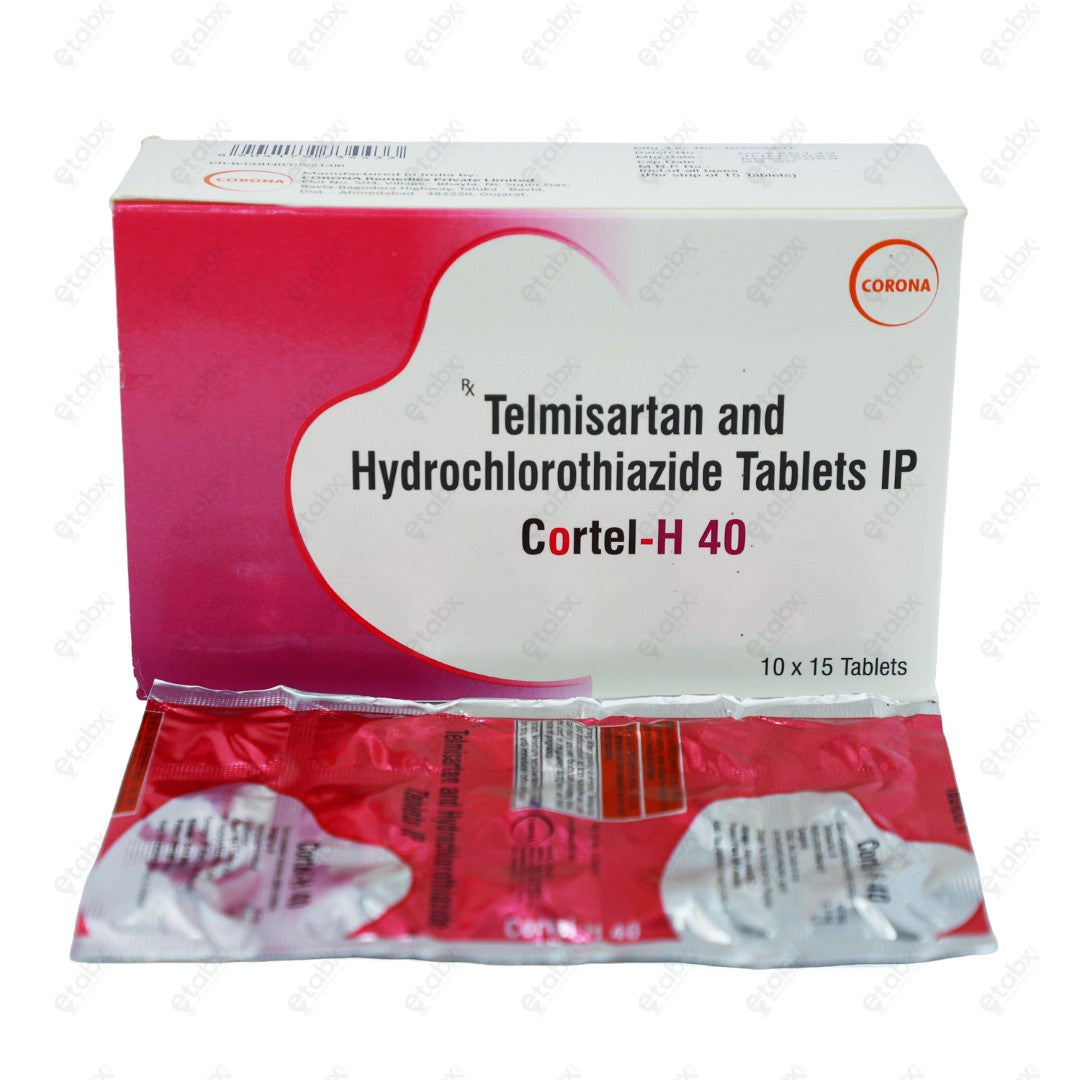 Cortel H 40mg Tablet 15's