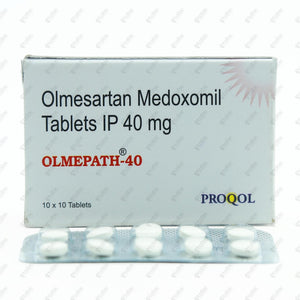 Olmepath 40mg Tablet 10's