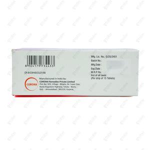 Cortel H 40mg Tablet 15's
