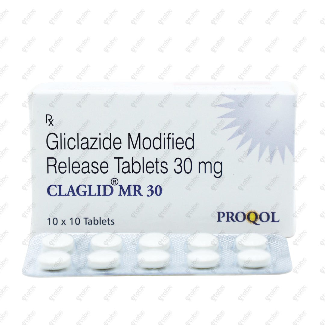 Claglid MR 30 Tablet 10's