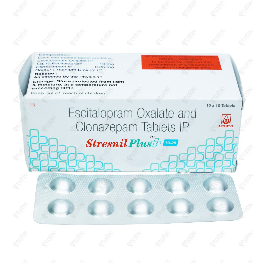 STRESNIL PLUS 10.25mg Tablet 10's