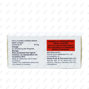 Claglid MR 30 Tablet 10's