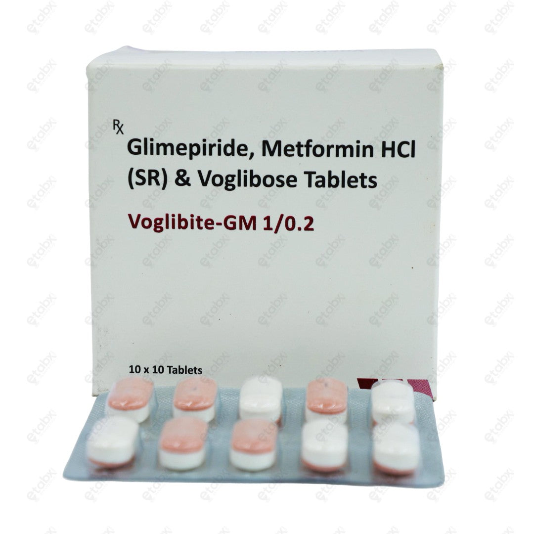 Voglibite GM1/0.2 Tablet 10's