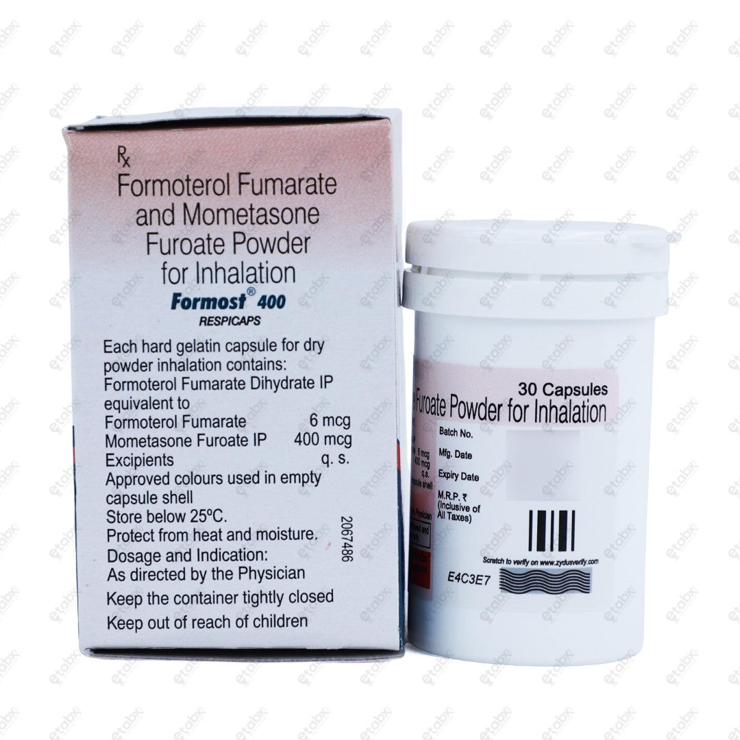 Formost 400 Respicaps 30's Capsules