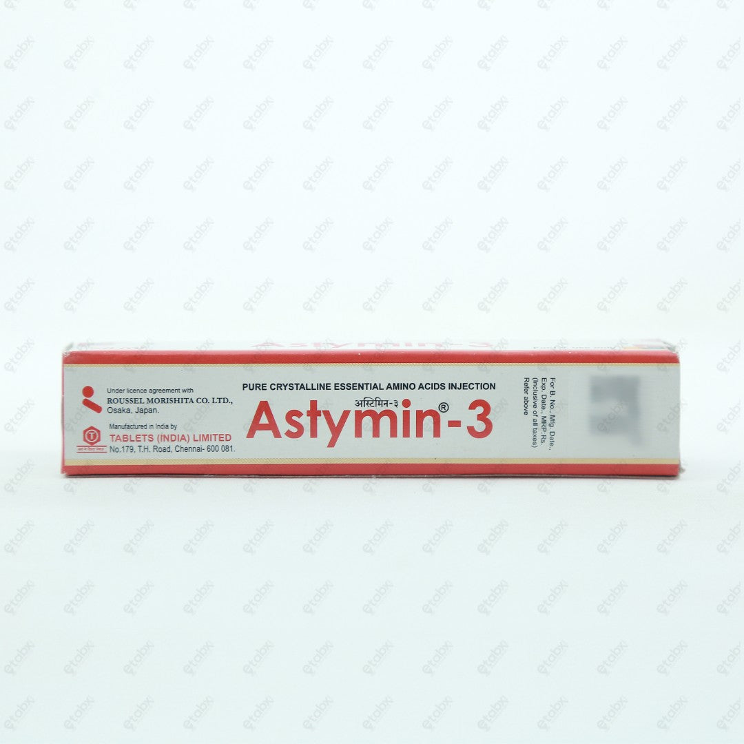 Astymin 3 Injection Amino Acid 20ml