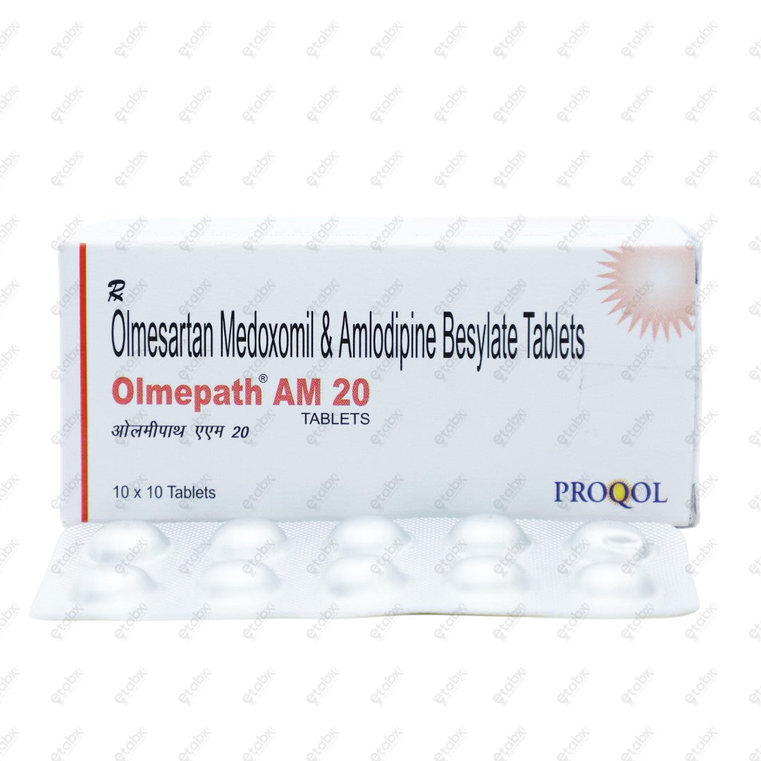 Olmepath AM 20mg Tablet 10's